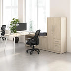 Bush Business Furniture Vista Wardrobe Cabinet with Drawers