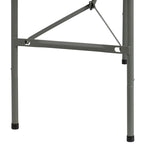 30W x 60L Bi-Fold Granite White Plastic Folding Table - Banquet Table