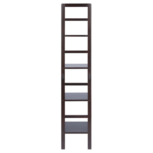 Aiden Baker's Rack, Narrow, Coffee - 14.72 x 13.86 x 70.71 inches