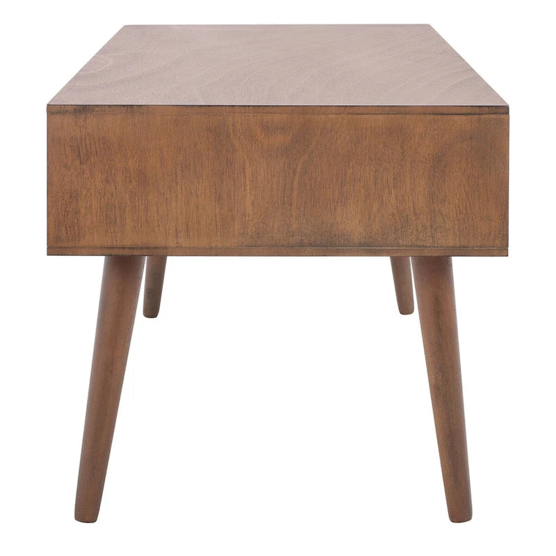 SAFAVIEH Sister Mid-Century 2-Drawer Coffee Table - 37.8 W x 19 L x 17.8 H - 38Wx19Dx18H