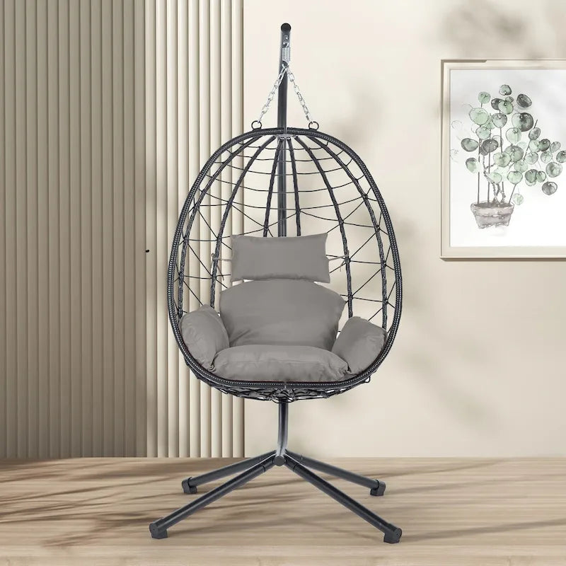 Waterproof Wicker Swing Chair