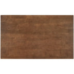 Walnut Stationary Kitchen Island with Wood Top, Seats 2–4
