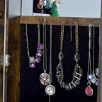 Full Length Mirror 360 Swivel Jewelry Cabinet